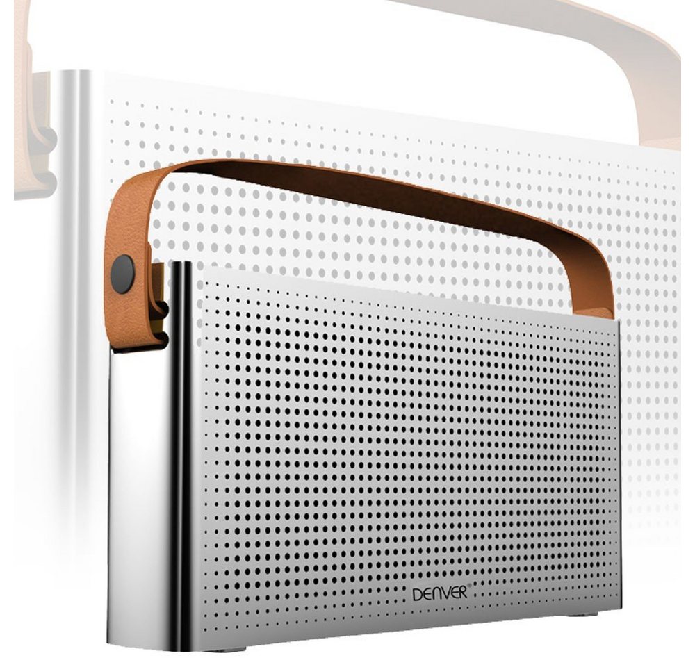 Denver Lautsprecher (Bluetooth Lautsprecher Akku USB MP3 System Wohnraum AUX) von Denver