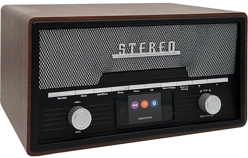 Denver Retro DAB+/FM Radio mit CD/BT/USB MDA-525DW von Denver