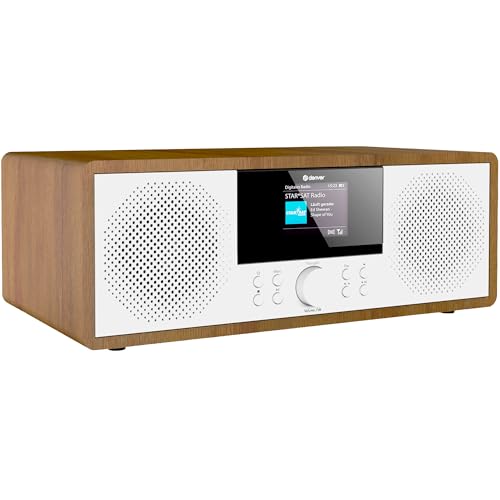 Denver MIR-270DW Internet CD-Radio Internet, DAB+, UKW AUX, Bluetooth®, CD, DAB+, Internetradio, UK von Denver