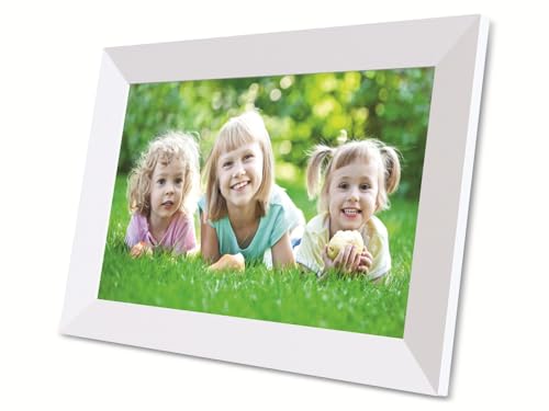Denver PFF-1064W Digitaler Wi-Fi Bilderrahmen – 10,1 Zoll Full HD IPS Touchscreen, Integrierte FRAMEO Software, Drahtloses Teilen, Timer-Funktion, 16GB Speicher, Weiß Denver PFF-1064W Digitaler Wi-Fi Bilderrahmen – 10,1 Zoll Full HD IPS Touchscreen, Integrierte FRAMEO Software, Drahtloses Teilen, Timer-Funktion, 16GB Speicher, Weiß von Denver