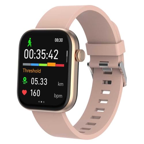 Denver SWC-185RO Smartwatch & Sportuhr 4,7 cm (1.85 Zoll) AMOLED Digital 390 x 450 Pixel Touchscreen Pink von Denver