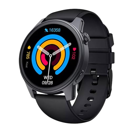 Denver Smartwatch f??r Frauen und M??nner ? Bluetooth-Anruf ? AMOLED-Display ? 113 Sportmodi ? Smartwatch Sport/Smartwatch ? Schrittz??hler/Herzfrequenz/Schlafmonitor ? Android/iOS SWC392B von Denver