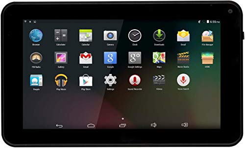 Denver TAQ-70332 7 Zoll Quad Core Tablet mit Android 8.1 GO, Schwarz von Denver