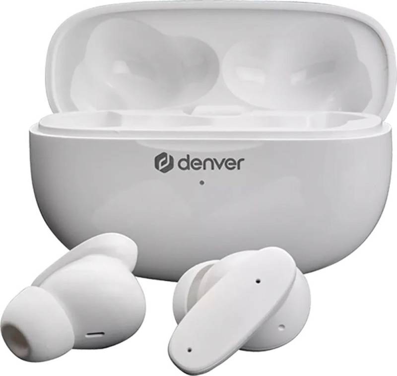 Denver TWE-49 wireless In-Ear-Kopfhörer (Echo Noise Cancellation (ENC), True Wireless, Bluetooth, True Wireless Stereo, Enhanced Noise Canceling) von Denver
