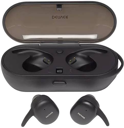 Denver TWE-53 MK2 In Ear Headset Bluetooth® Schwarz Headset von Denver