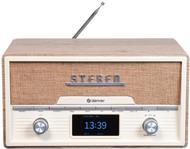 Inter Sales Retro DAB+/FM Radio mit CD/BT/USB MDA-525LW (111161100160) von Denver