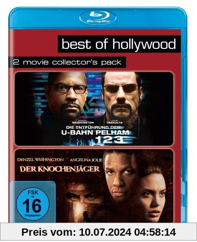Best of Hollywood 2012 - 2 Movie Collector's Pack 57 (Die Entfhrung der U-Bahn Pelham 123 / Der Knochenjger) [Blu-ray] von Denzel Washington
