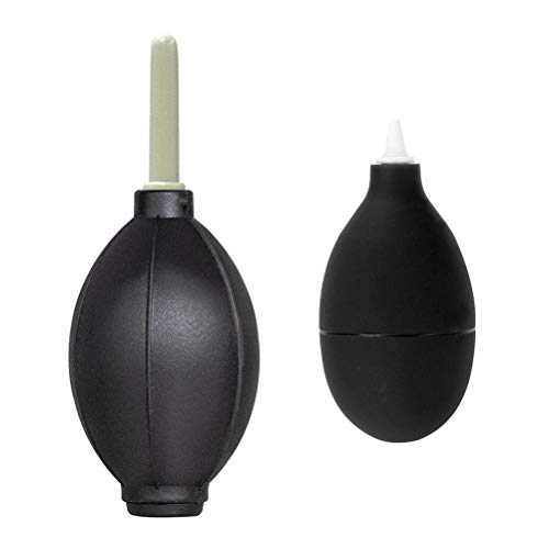 Druckluft Staubreiniger,2er pack Rakete Luftdruck Cleaner Druckluftspray Luftdruckpistole für Kamera Objektiv Reinigungs und PC Tastatur Reinigung Handy Linse Keyboard Mit Kurze oder Lange Düse von Deolven