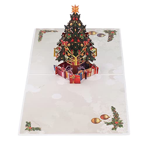3D-Grußkarten, Weihnachtskarten, Pop-Up-Weihnachtspostkarten, Exquisite Weihnachtskarten, Handgefertigte Weihnachtskarten und Umschläge für Weihnachten/Neujahr von Deosdum