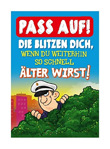 Depesche 0011673-016 - Glückwunsch-Karte zum Geburtstag (neutral), ausgefallene Geburtstagskarte mit Musik, Spruch und beweglichen Elementen, inkl. Umschlag, 14,8 x 21 cm von Depesche