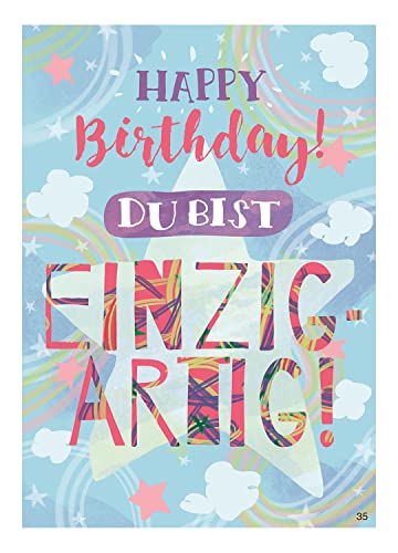Depesche 0011673-035 - Glückwunsch-Karte zum Geburtstag (neutral), ausgefallene Geburtstagskarte mit Musik, Spruch und beweglichen Elementen, inkl. Umschlag, 14,8 x 21 cm von Depesche