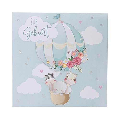 Depesche 0011694-048 Pop-up Glückwunschkarte zur Geburt Klappkarte mit Musik, Lichtelementen und einem originellen Spruch, Geburtstagskarte inkl. Umschlag, Format 15,5 x 15,5 cm Depesche 0011694-048 Pop-up Glückwunschkarte zur Geburt Klappkarte mit Musik, Lichtelementen und einem originellen Spruch, Geburtstagskarte inkl. Umschlag, Format 15,5 x 15,5 cm von Depesche