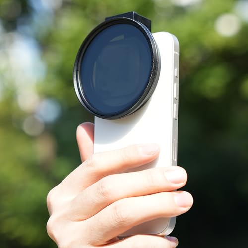 67mm Telefon Filter Halterung, Aluminium Legierung, Handy-Gewinde-Objektiv-Filterclip mit Kalt Schuh Halterung Clip-On-Phone-Objektiv-Adapter Halterung für 67mm ND-CPL-Stern 67mm Telefon Filter Halterung, Aluminium Legierung, Handy-Gewinde-Objektiv-Filterclip mit Kalt Schuh Halterung Clip-On-Phone-Objektiv-Adapter Halterung für 67mm ND-CPL-Stern von Depisuta