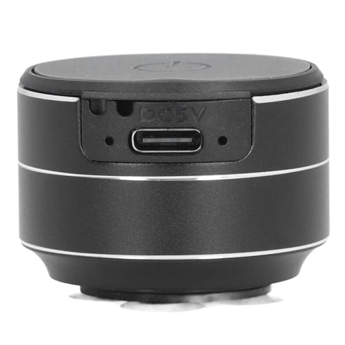 Depisuta Lautsprecher des Drahtlosen Knochenleitungsleitungslautsprechers, 3W 4 & Ω 5V Stereo Sound Wireless Lautsprecher mit Saugnapfbecher, Tragbarer Bluetooth -Lautsprecher, m ini (Black) von Depisuta