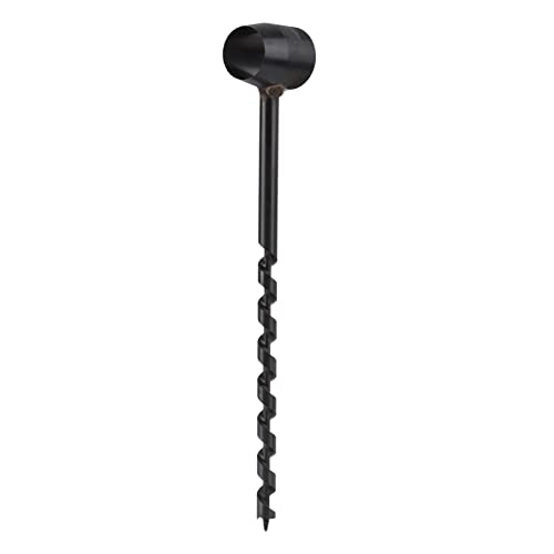 Handschneckenschlüssel -Siedler -Werkzeug, Kohlenstoffstahlhandschnecken Holzbohrer Überlebenssiedlers Schraubenschlüsselwerkzeug, Tragbare Holzschnecken Zum Campen, (10-230 mm) von Depisuta