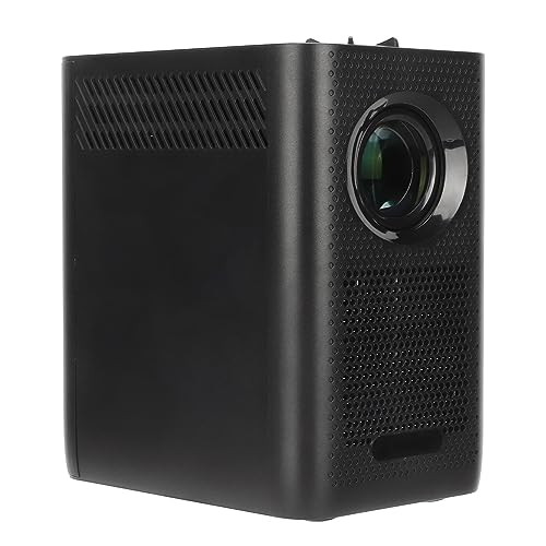 Projektor, 1280P WiFi-Fernbedienung, Smart-Projektor für Fernseher, 2 GB 16 GB Speicher, 4K-Dekodierung, Tragbarer Filmprojektor für Zuhause, Schlafzimmer, Außenbereich von Depisuta