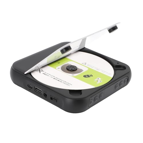 Tragbarer CD -Player, 2000mah Wiederaufladbare Bluetooth -CD -Musikplayer Im Retro -Stil mit Doppellautsprechern, Kopfhörern, Als Sender, Unterstützt CD -USB -Aux -Input für Auto Tragbarer CD -Player, 2000mah Wiederaufladbare Bluetooth -CD -Musikplayer Im Retro -Stil mit Doppellautsprechern, Kopfhörern, Als Sender, Unterstützt CD -USB -Aux -Input für Auto von Depisuta