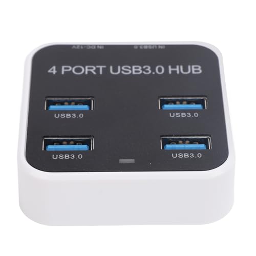 USB 3.0-Hub, 4-Port-Splitter-Dockingstation mit DC12/24-V-Stromversorgung, Schnelle Datenübertragung, 2,4-A-Ladeanschluss, Überspannungsschutz, für, Mac, USB 3.0-Hub, 4-Port-Splitter-Dockingstation mit DC12/24-V-Stromversorgung, Schnelle Datenübertragung, 2,4-A-Ladeanschluss, Überspannungsschutz, für, Mac, von Depisuta