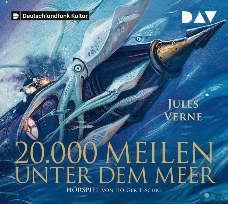 Der Audio Verlag Hörspiel 20.000 Meilen unter dem Meer von Der Audio Verlag