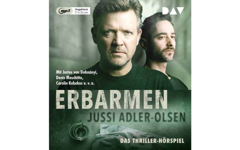 Der Audio Verlag Hörspiel-CD Erbarmen - Carl Mørck, Sonderdezernat Q, Fall 1, 1 Audio-CD, 1 MP3 von Der Audio Verlag