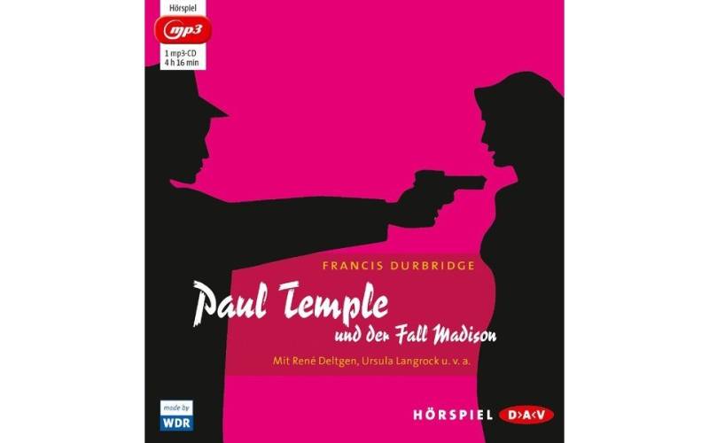 Der Audio Verlag Hörspiel-CD Paul Temple und der Fall Madison, 1 MP3-CD von Der Audio Verlag