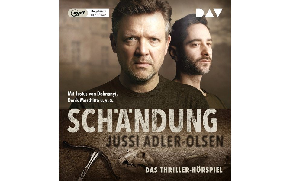 Der Audio Verlag Hörspiel-CD Schändung - Carl Mørck, Sonderdezernat Q, Fall 2, 1 Audio-CD, 1 MP3 von Der Audio Verlag