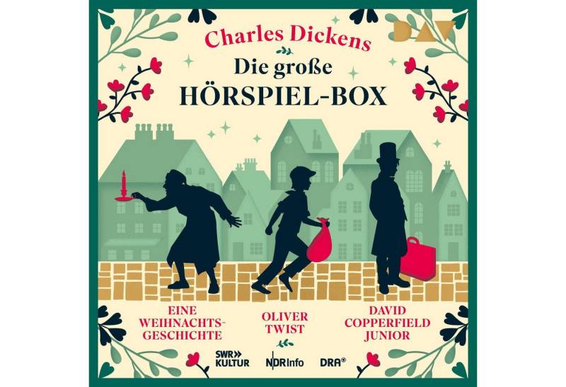 Der Audio Verlag Hörspiel Die große Hörspiel-Box - Eine Weihnachtsgeschichte, Oliver Twist,... von Der Audio Verlag
