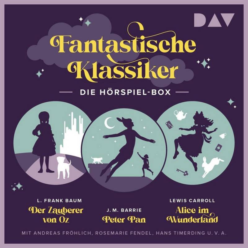 Der Audio Verlag Hörspiel Fantastische Klassiker - Die Hörspiel-Box. Der Zauberer von Oz,... von Der Audio Verlag