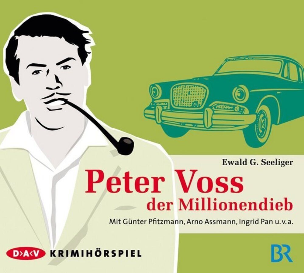 Der Audio Verlag Hörspiel Peter Voss, der Millionendieb, 4 Audio-CDs von Der Audio Verlag