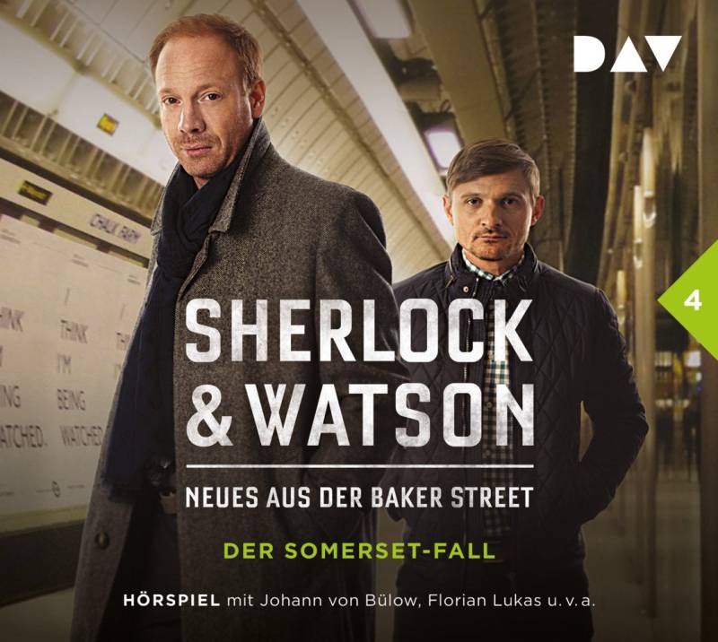 Der Audio Verlag Hörspiel Sherlock & Watson - Neues aus der Baker Street: Der Somerset-Fall,... von Der Audio Verlag