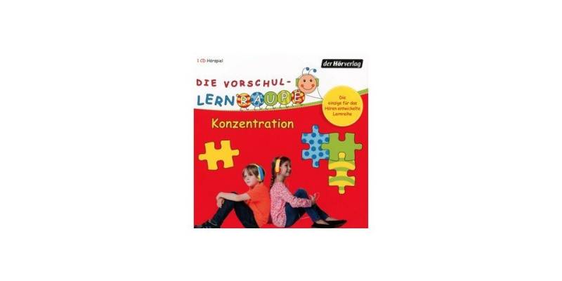 Der HörVerlag Hörspiel-CD Die Vorschul-Lernraupe: Konzentration von Der HörVerlag