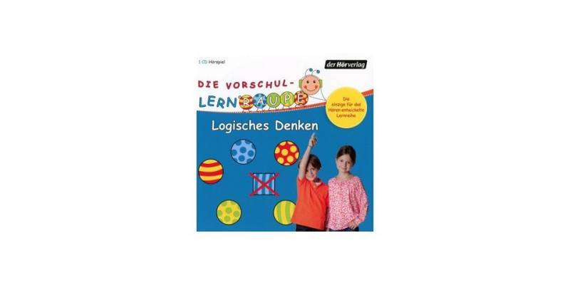 Der HörVerlag Hörspiel-CD Die Vorschul-Lernraupe: Logisches Denken von Der HörVerlag