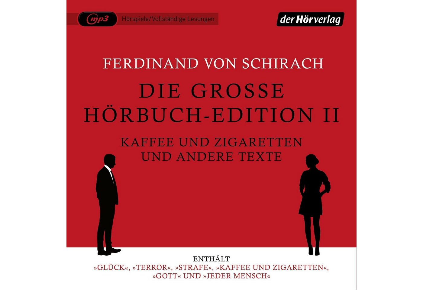 Der HörVerlag Hörspiel-CD Die große Hörbuch-Edition II - Kaffee und Zigaretten und andere Tex... von Der HörVerlag