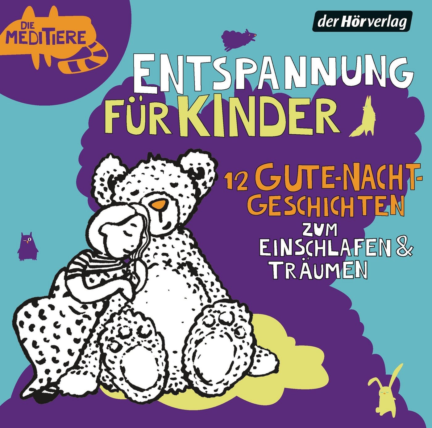 Der HörVerlag Hörspiel-CD Entspannung für Kinder. 12 Gute-Nacht-Geschichten zum Einschlafen &... von Der HörVerlag