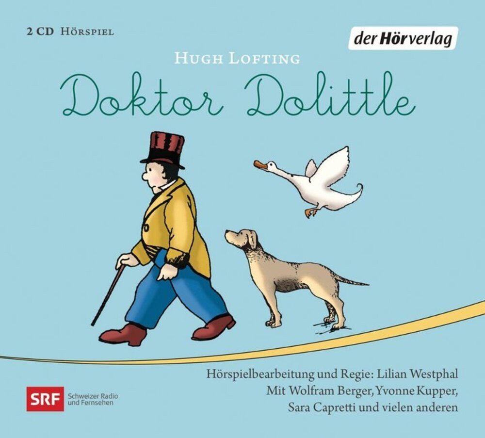 Der HörVerlag Hörspiel Doktor Dolittle, 2 Audio-CDs von Der HörVerlag