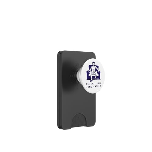 Lustiges Hunde Outfit Hundebesitzer Der mit dem Hund chillt PopSockets PopWallet für MagSafe Lustiges Hunde Outfit Hundebesitzer Der mit dem Hund chillt PopSockets PopWallet für MagSafe von Der mit dem Hund chillt Design für Herren Kinder