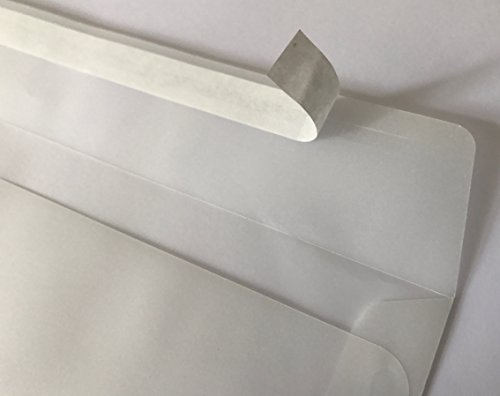 100 transparente Umschläge, 229 x 162 mm = C5, mit Abziehstreifen, verpackt in einer anerkannten Werkstatt für Behinderte 100 transparente Umschläge, 229 x 162 mm = C5, mit Abziehstreifen, verpackt in einer anerkannten Werkstatt für Behinderte von DerMegaDeal