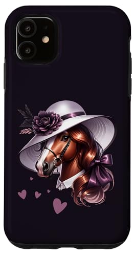 Derby-Pferd-Design im südlichen Stil, Chic für Pferdesportler Hülle für iPhone 11 Derby-Pferd-Design im südlichen Stil, Chic für Pferdesportler Hülle für iPhone 11 von Derby Gear for Fans of Horse Racing by NLTS