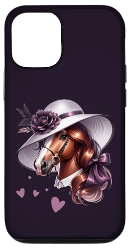 Derby-Pferd-Design im südlichen Stil, Chic für Pferdesportler Hülle für iPhone 12/12 Pro Derby-Pferd-Design im südlichen Stil, Chic für Pferdesportler Hülle für iPhone 12/12 Pro von Derby Gear for Fans of Horse Racing by NLTS