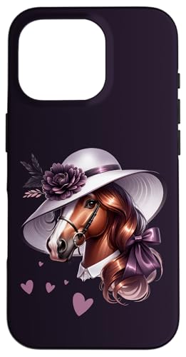 Derby-Pferd-Design im südlichen Stil, Chic für Pferdesportler Hülle für iPhone 16 Pro Derby-Pferd-Design im südlichen Stil, Chic für Pferdesportler Hülle für iPhone 16 Pro von Derby Gear for Fans of Horse Racing by NLTS