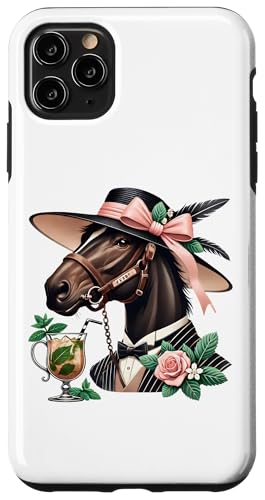 Fancy Derby Pferd mit Mint Julep und Rosen Hülle für iPhone 11 Pro Max Fancy Derby Pferd mit Mint Julep und Rosen Hülle für iPhone 11 Pro Max von Derby Gear for Fans of Horse Racing by NLTS