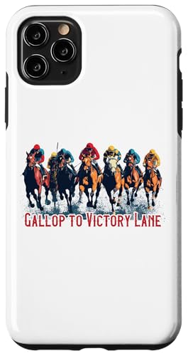 Gallop to Victory Lane Motivierendes Derby Pferderennen Kunst Hülle für iPhone 11 Pro Max Gallop to Victory Lane Motivierendes Derby Pferderennen Kunst Hülle für iPhone 11 Pro Max von Derby Gear for Fans of Horse Racing by NLTS