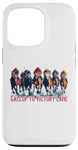 Gallop to Victory Lane Motivierendes Derby Pferderennen Kunst Hülle für iPhone 13 Pro Gallop to Victory Lane Motivierendes Derby Pferderennen Kunst Hülle für iPhone 13 Pro von Derby Gear for Fans of Horse Racing by NLTS