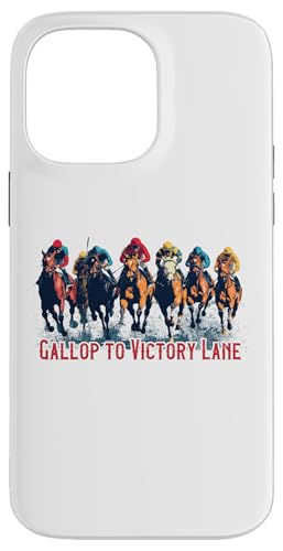 Gallop to Victory Lane Motivierendes Derby Pferderennen Kunst Hülle für iPhone 14 Pro Max Gallop to Victory Lane Motivierendes Derby Pferderennen Kunst Hülle für iPhone 14 Pro Max von Derby Gear for Fans of Horse Racing by NLTS