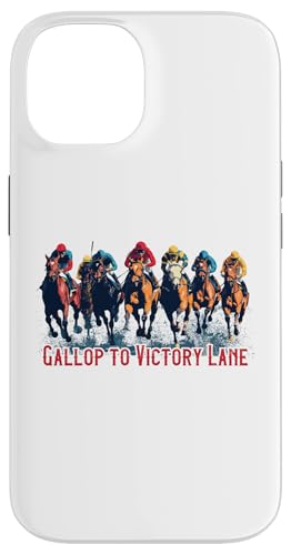 Gallop to Victory Lane Motivierendes Derby Pferderennen Kunst Hülle für iPhone 14 Gallop to Victory Lane Motivierendes Derby Pferderennen Kunst Hülle für iPhone 14 von Derby Gear for Fans of Horse Racing by NLTS