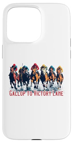 Gallop to Victory Lane Motivierendes Derby Pferderennen Kunst Hülle für iPhone 15 Pro Max Gallop to Victory Lane Motivierendes Derby Pferderennen Kunst Hülle für iPhone 15 Pro Max von Derby Gear for Fans of Horse Racing by NLTS