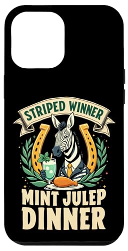 Gestreiftes Winner Mint Julep Dinner Lustiges Zebra Hülle für iPhone 12 Pro Max Gestreiftes Winner Mint Julep Dinner Lustiges Zebra Hülle für iPhone 12 Pro Max von Derby Gear for Fans of Horse Racing by NLTS