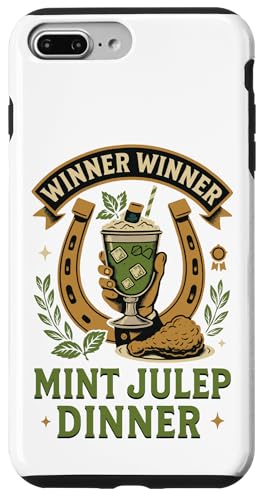 Gewinner Gewinner Mint Julep Dinner - Derby Day Hülle für iPhone 7 Plus/8 Plus Gewinner Gewinner Mint Julep Dinner - Derby Day Hülle für iPhone 7 Plus/8 Plus von Derby Gear for Fans of Horse Racing by NLTS
