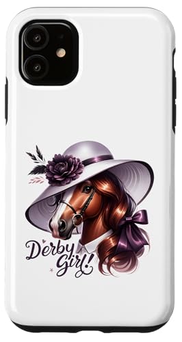 Glamouröses Derby Girl Horse Equestrian Chic Design Hülle für iPhone 11 Glamouröses Derby Girl Horse Equestrian Chic Design Hülle für iPhone 11 von Derby Gear for Fans of Horse Racing by NLTS