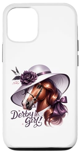 Glamouröses Derby Girl Horse Equestrian Chic Design Hülle für iPhone 12/12 Pro Glamouröses Derby Girl Horse Equestrian Chic Design Hülle für iPhone 12/12 Pro von Derby Gear for Fans of Horse Racing by NLTS
